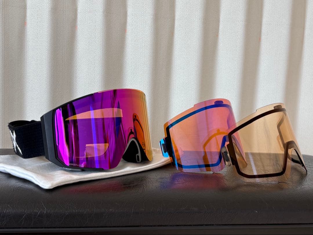 【美品】anon アノン　ゴーグル　 Sync 　 スペアレンズ2枚付