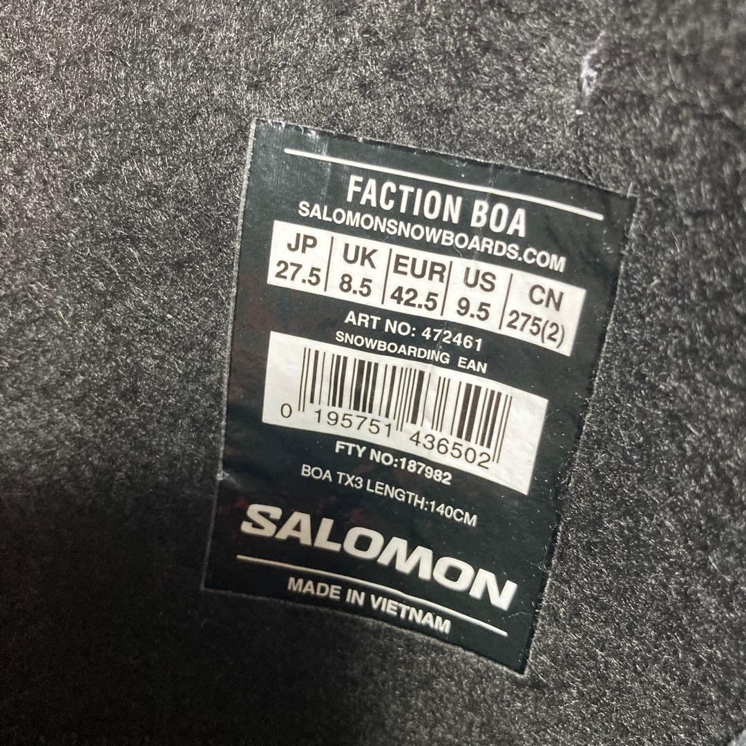 スノーボード Salomon FACTION BOA