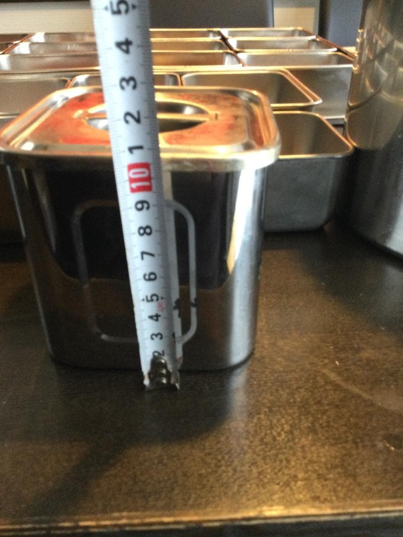 調味料薬味入れ 4ヶ入長 １台/6ヶ入長 ２台 角缶　丸缶　ステンレス　業務用