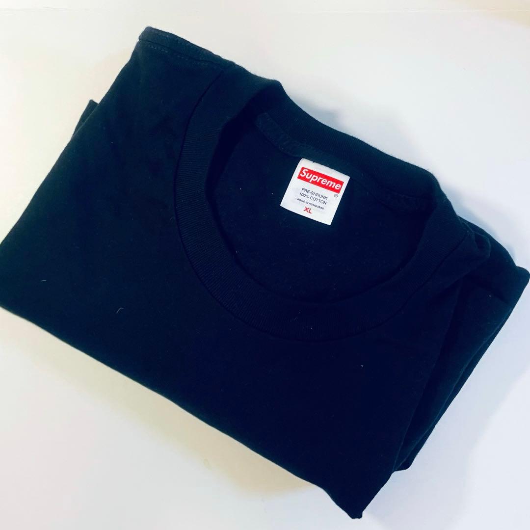 Supreme　スポンジボブ　ロンT　 黒　XL