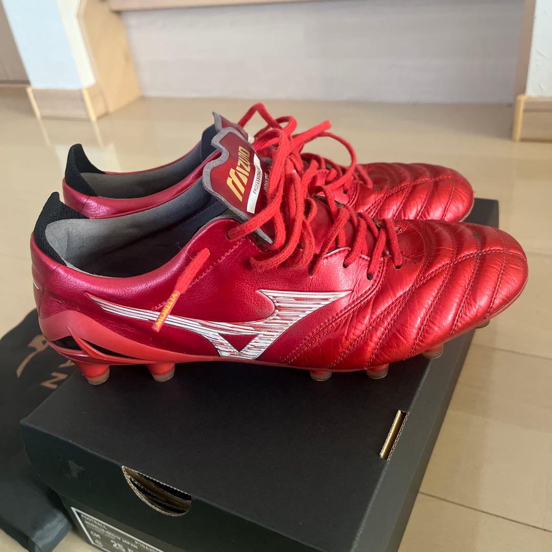 ミズノ40周年限定　モレリアネオ4 ジャパン　25.5cm