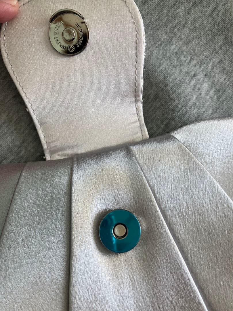 東京イギン TOKYO IGIN ★ 2WAYパーティーバッグ シルバー