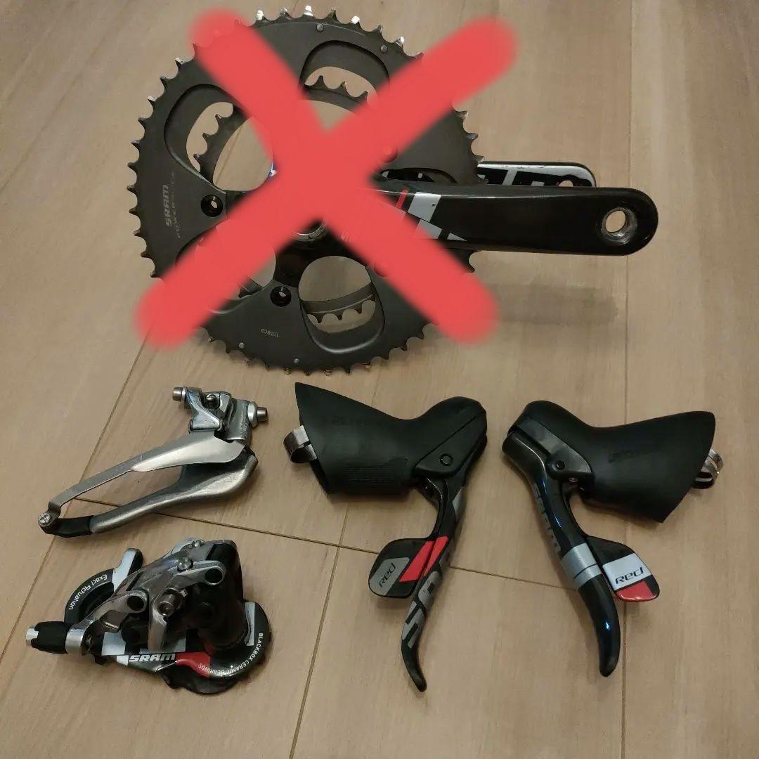 SRAM RED 22 コンポセット スラム レッド 11速　10速ミックス