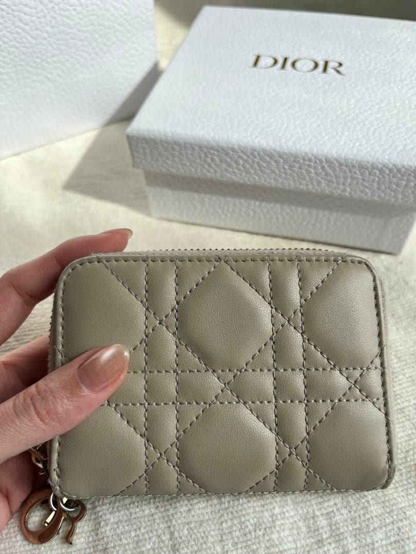 【DIOR】 ジップケース スモール ショッパー・箱付き※説明文要確認