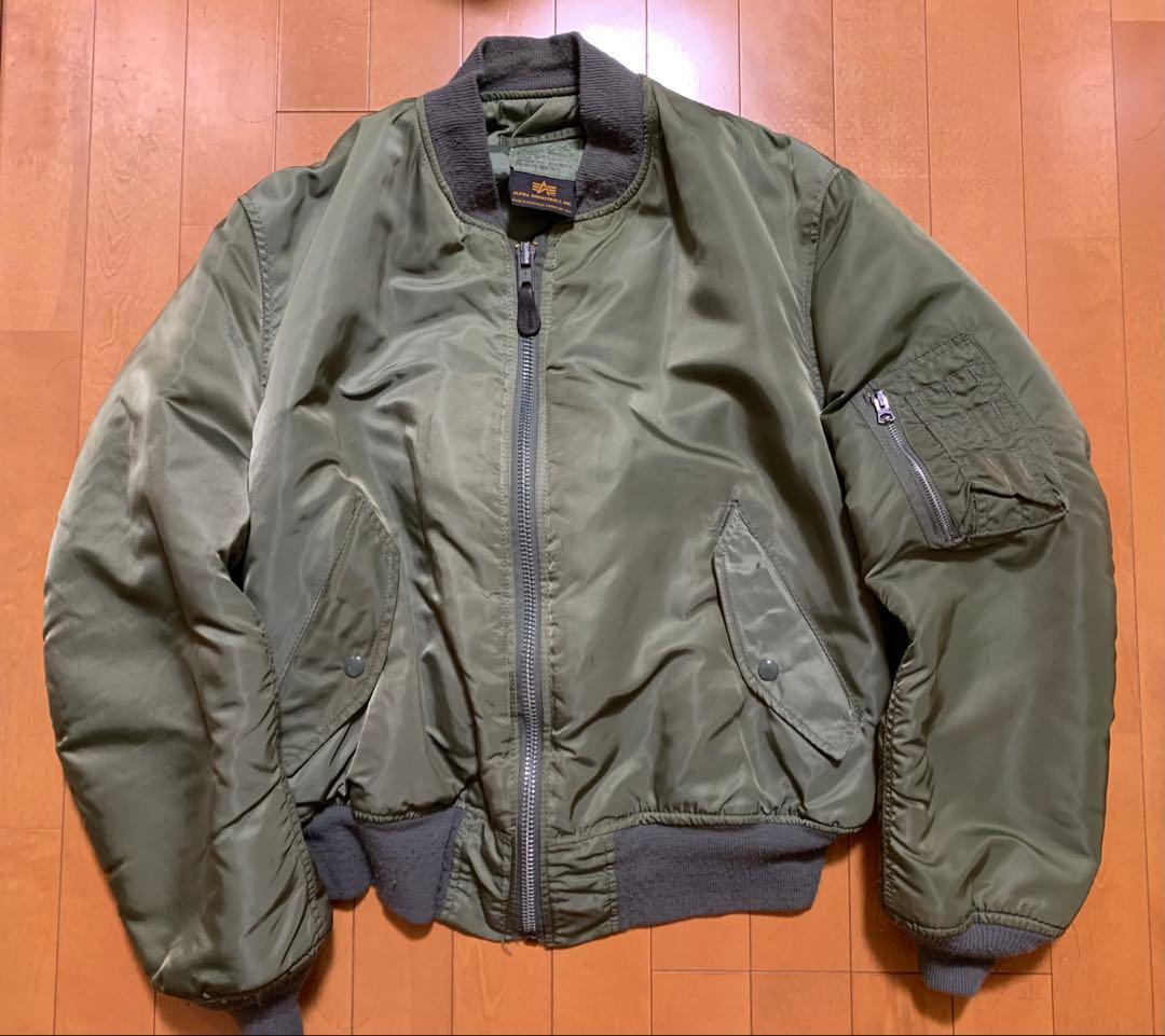 ALPHA INDUSTRIES MA-1 フライトジャケット USA製