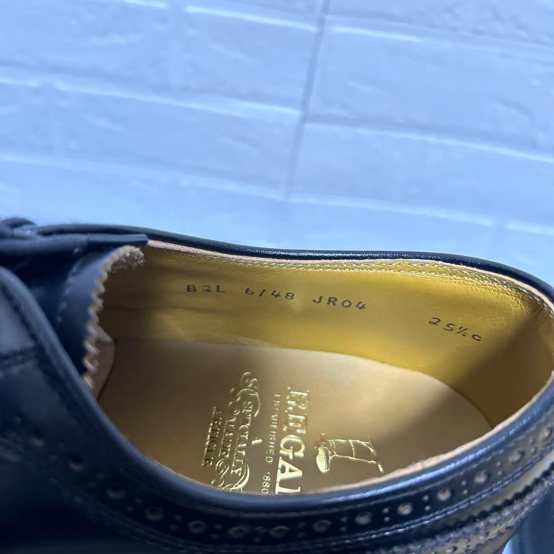 【新品未使用】リーガル　ウィングチップ　レザー　ビジネスシューズ 本革　JR04