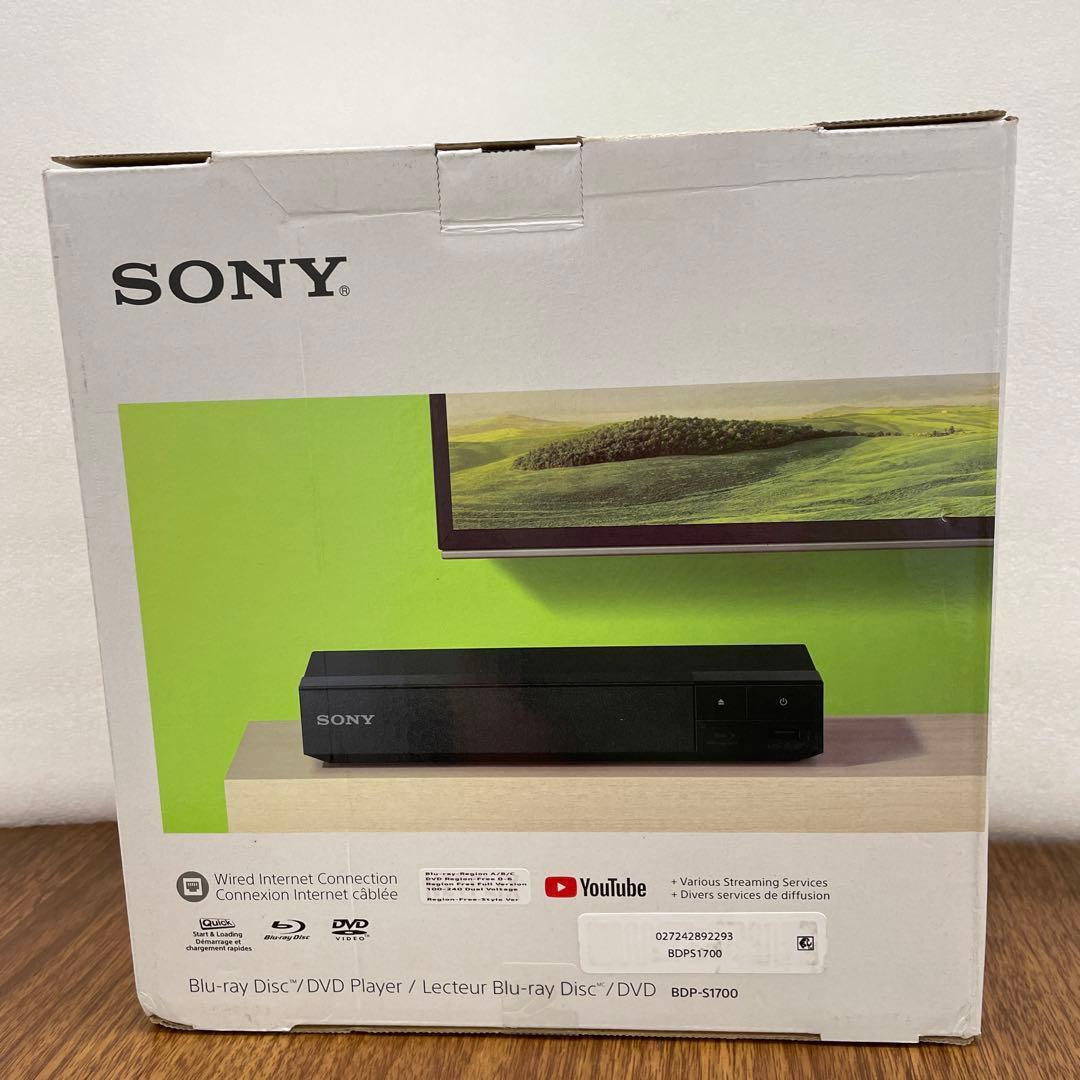 10031 SONY BDP-S1700 REGION FREE プレーヤー