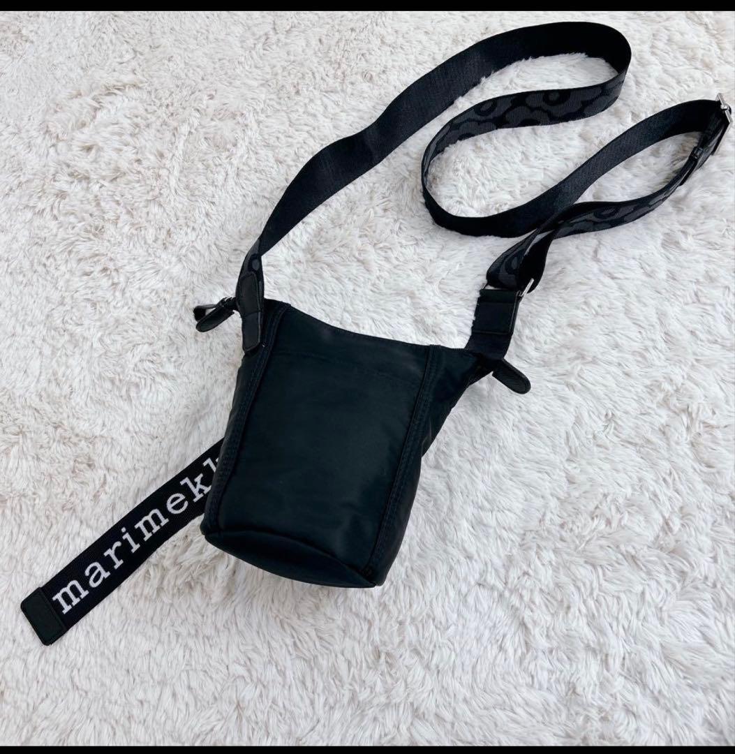 美品 marimekko バケット ショルダーバッグ Unikko バケツ型