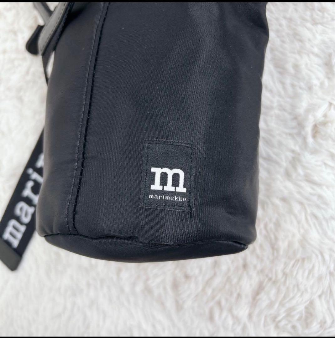 美品 marimekko バケット ショルダーバッグ Unikko バケツ型
