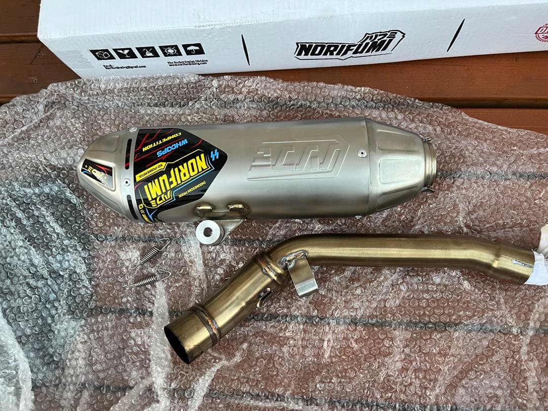 NORIFUMI ノリフミWHOOPS 【WR250R/250X】 ステンレス