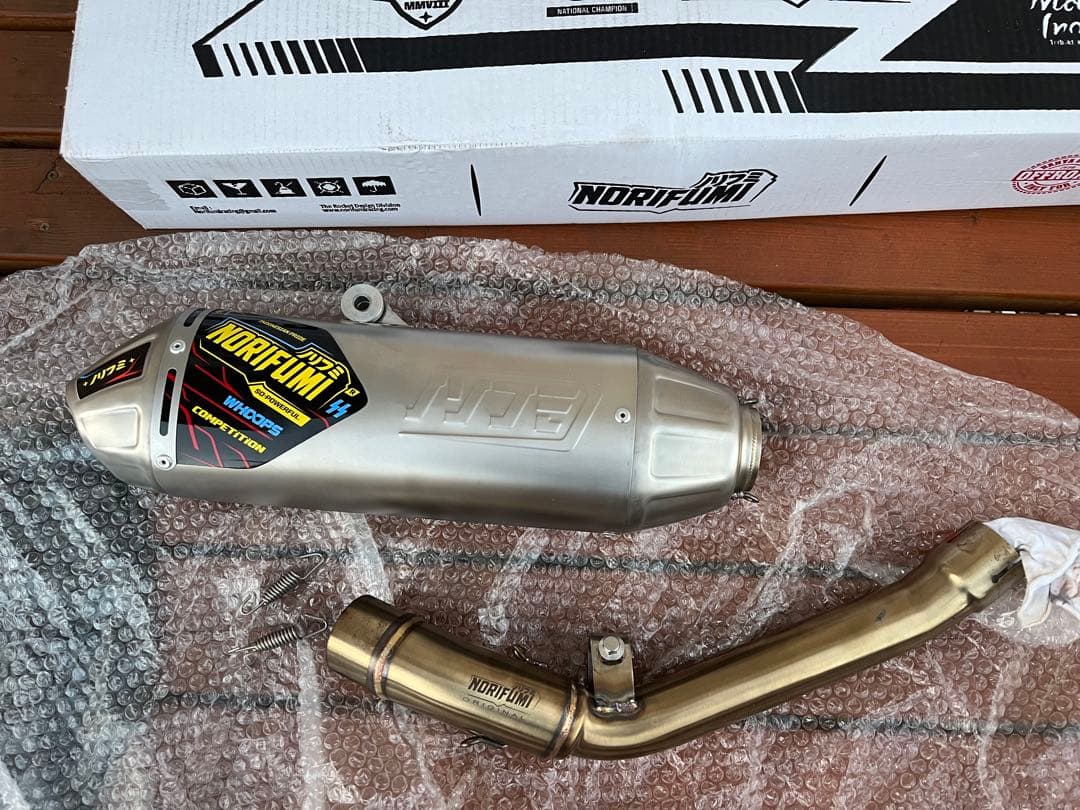 NORIFUMI ノリフミWHOOPS 【WR250R/250X】 ステンレス