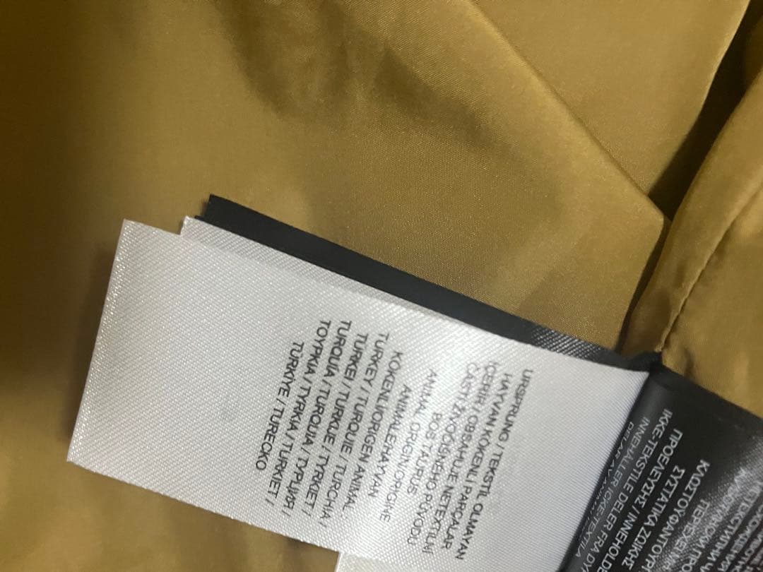 RRI ダウンベスト・キルティングベスト 青 レザー