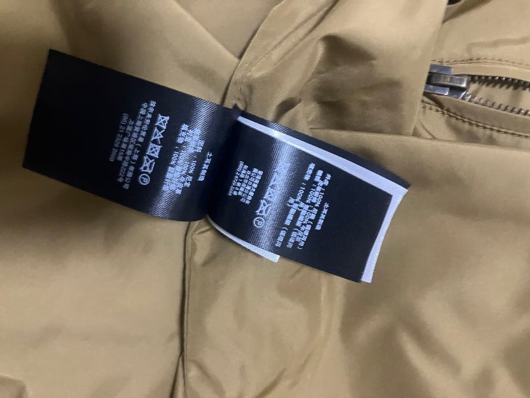 RRI ダウンベスト・キルティングベスト 青 レザー