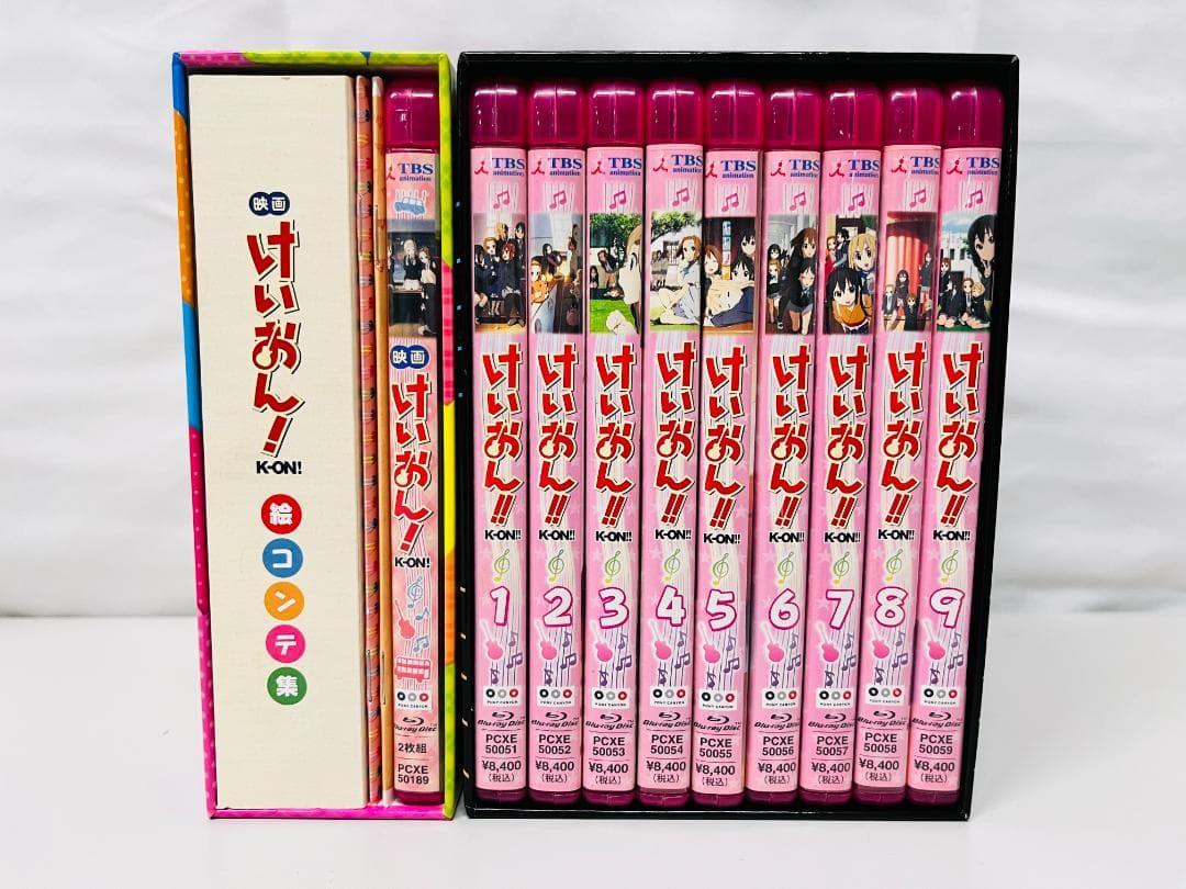 ◆映画けいおん！ 絵コンテ集 けいおん！！ DVD 2セット 09478