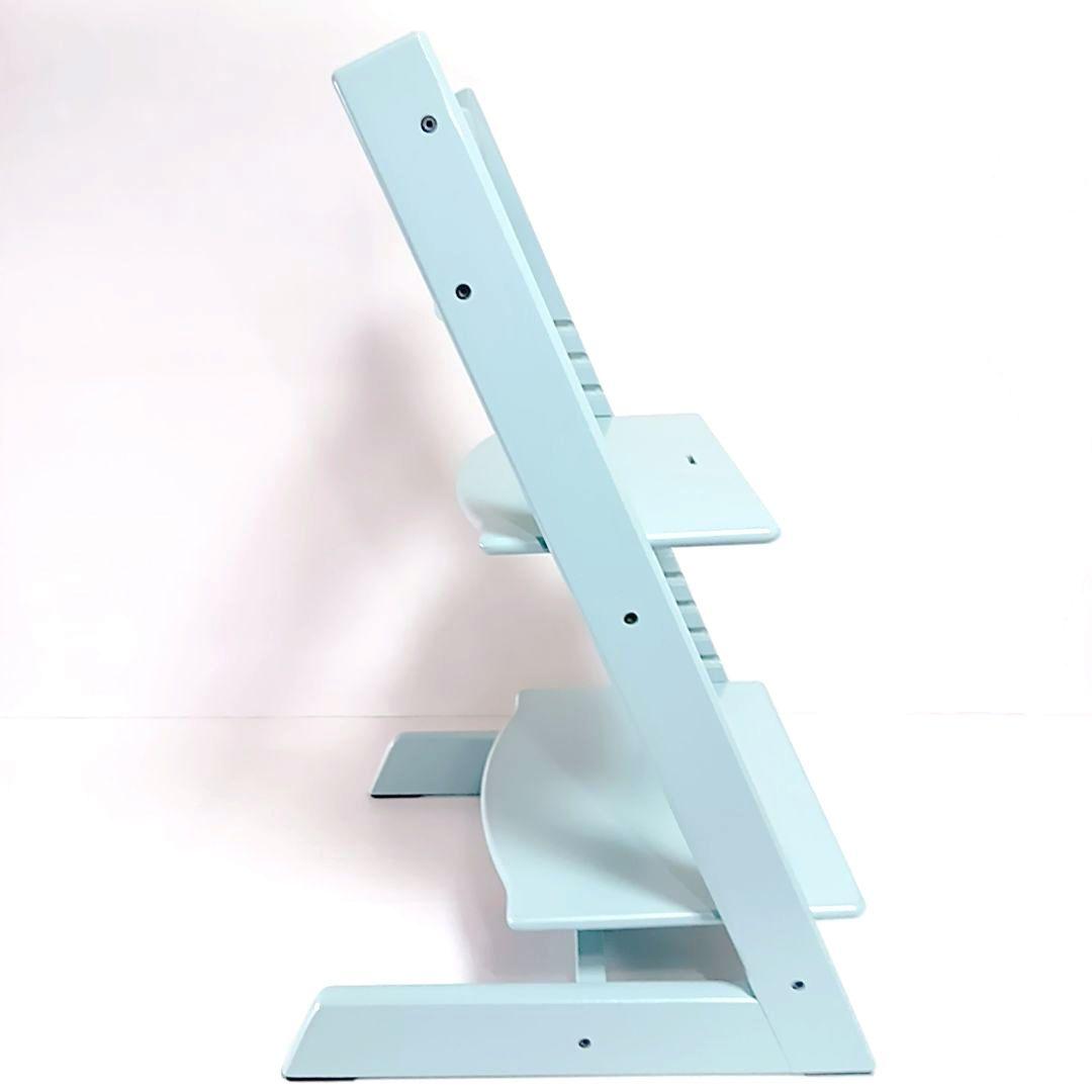 希少カラ― STOKKE ストッケ トリップトラップ シリアル6 アクアブルー