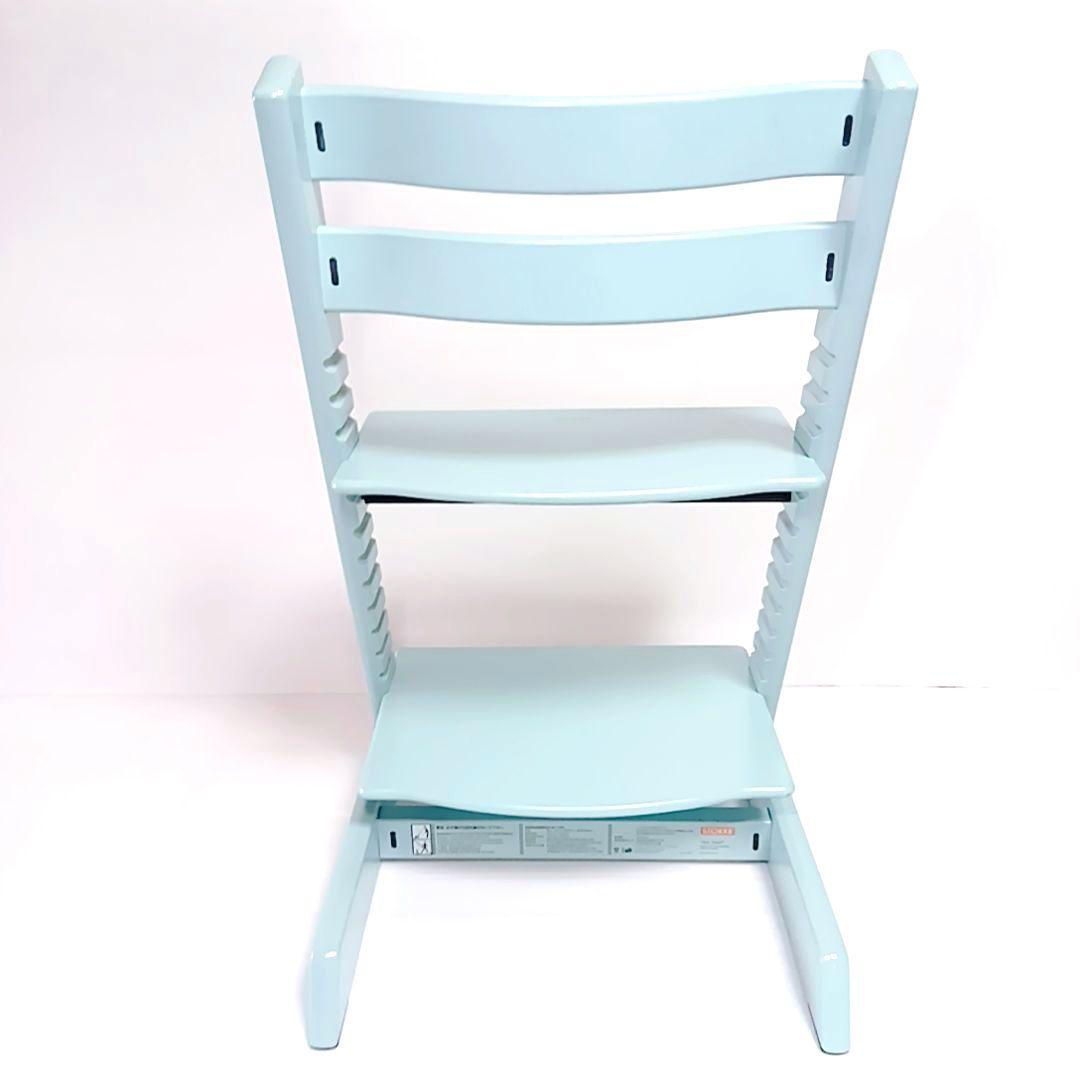 希少カラ― STOKKE ストッケ トリップトラップ シリアル6 アクアブルー