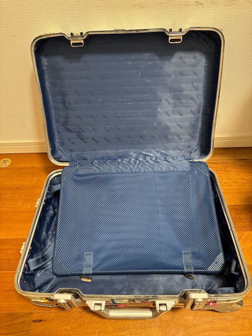 22時まで値下げ RIMOWA トパーズ　青ロゴ　機内持ち込み　32L