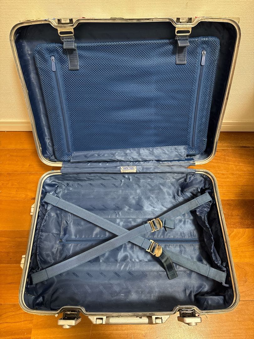22時まで値下げ RIMOWA トパーズ　青ロゴ　機内持ち込み　32L