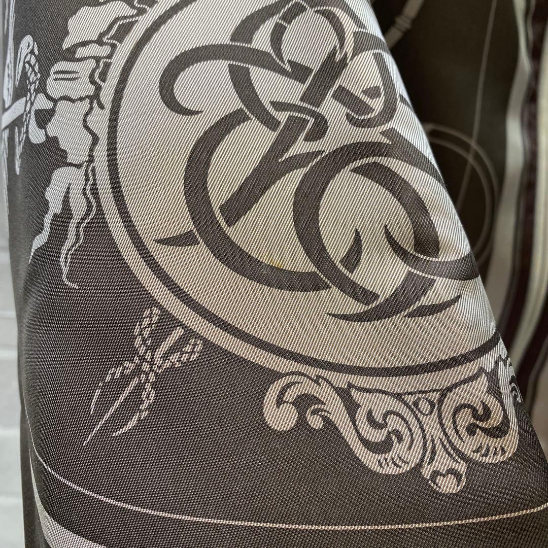 エルメス シルクブルゾン マルジェラ期 総柄 馬車 リバーシブル ハーフコート