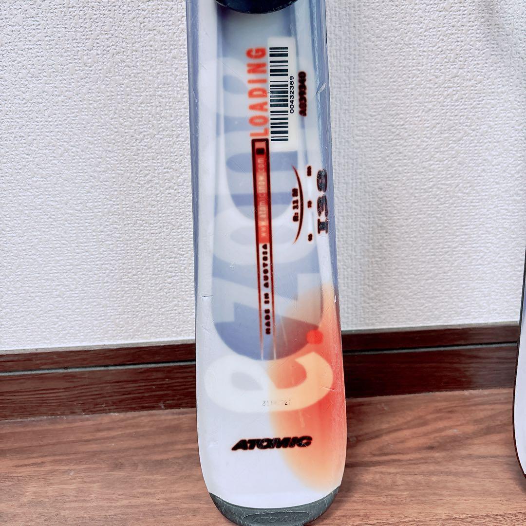 ATOMIC スキー板 eTL LOADING 138cm ビンディングセット