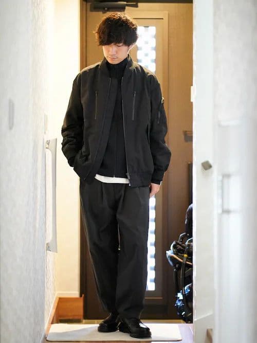 未使用　復刻版　ユニクロ　+J MA-1 Mサイズ