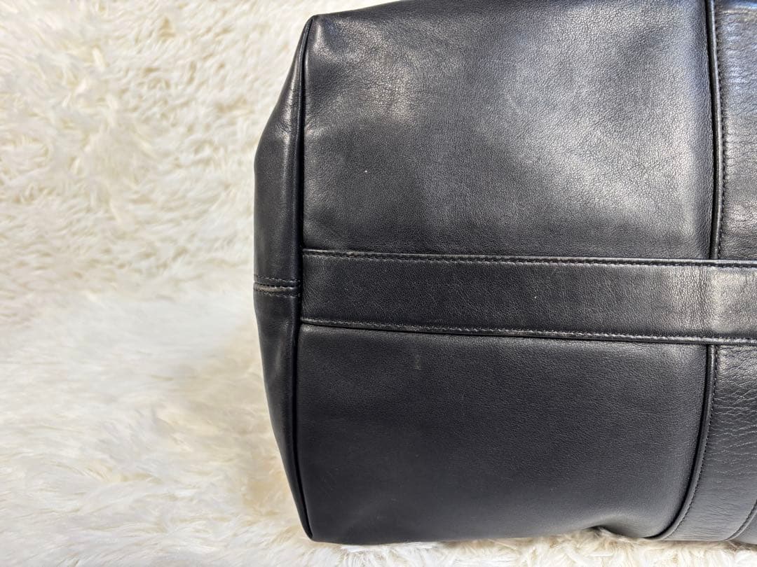 オールドコーチ ボストンバッグ 2way レザー ドイツホック ブラック