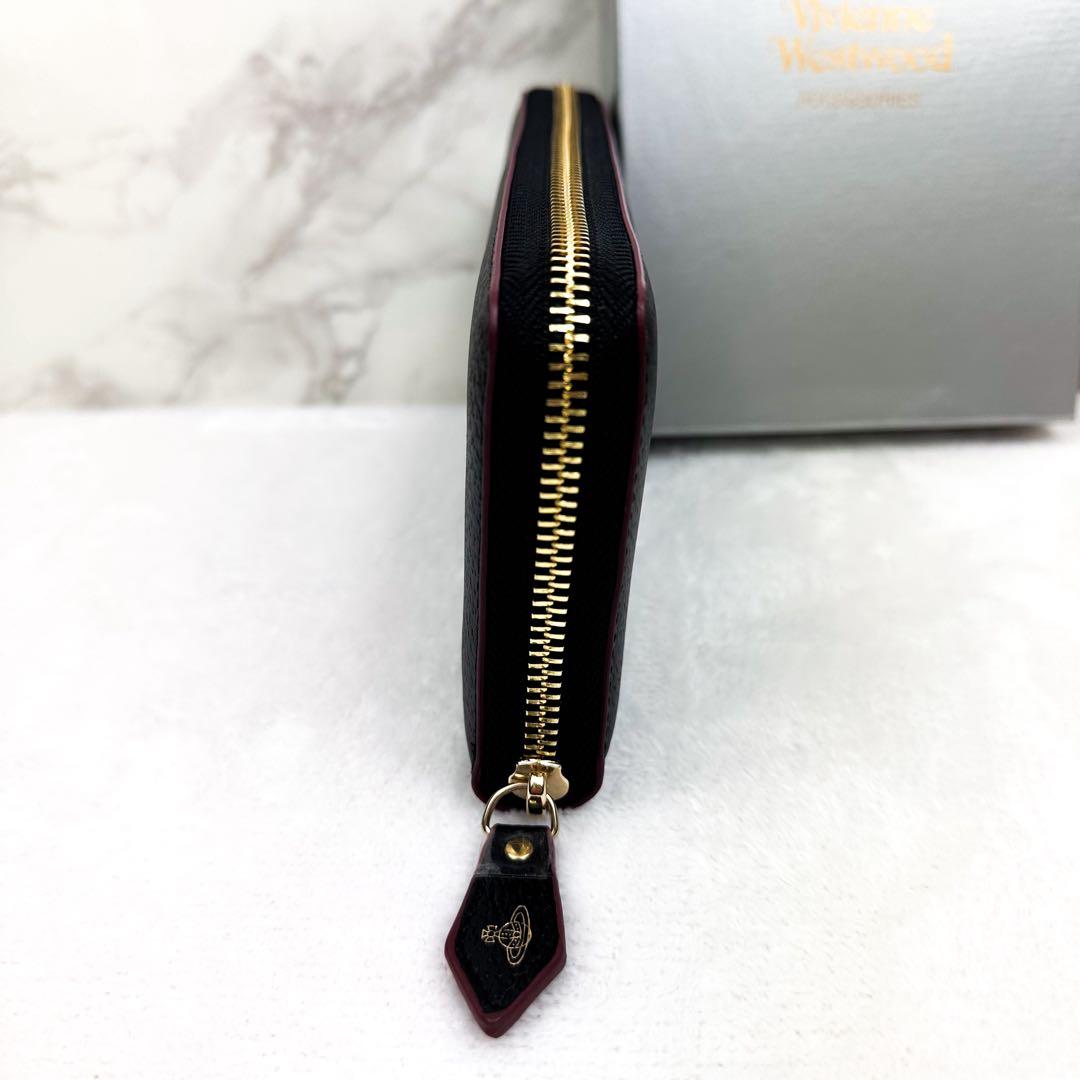 ヴィヴィアンウエストウッド　長財布　黒