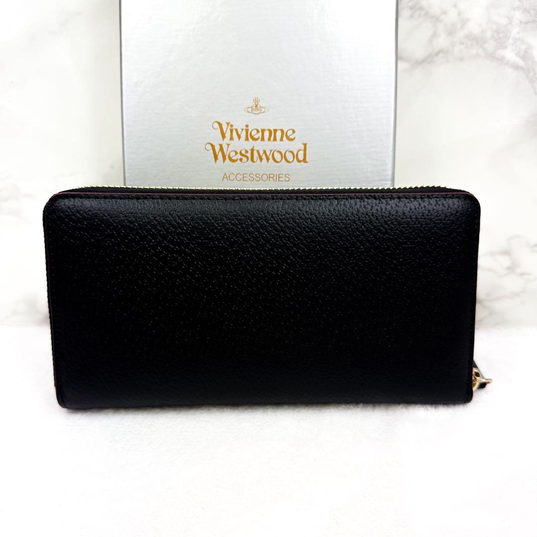 ヴィヴィアンウエストウッド　長財布　黒