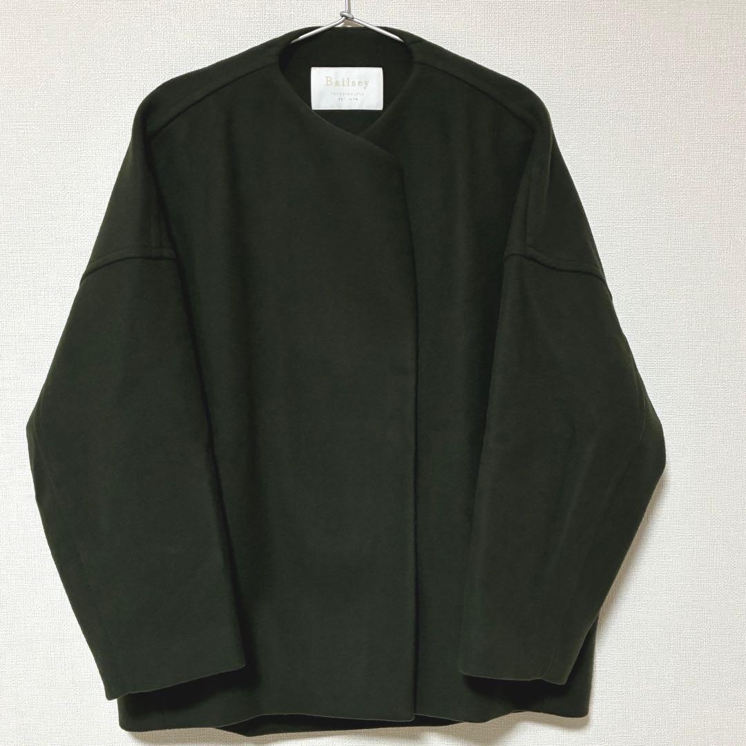 TOMORROWLAND / Ballsey ウールカシミヤメルトン コート