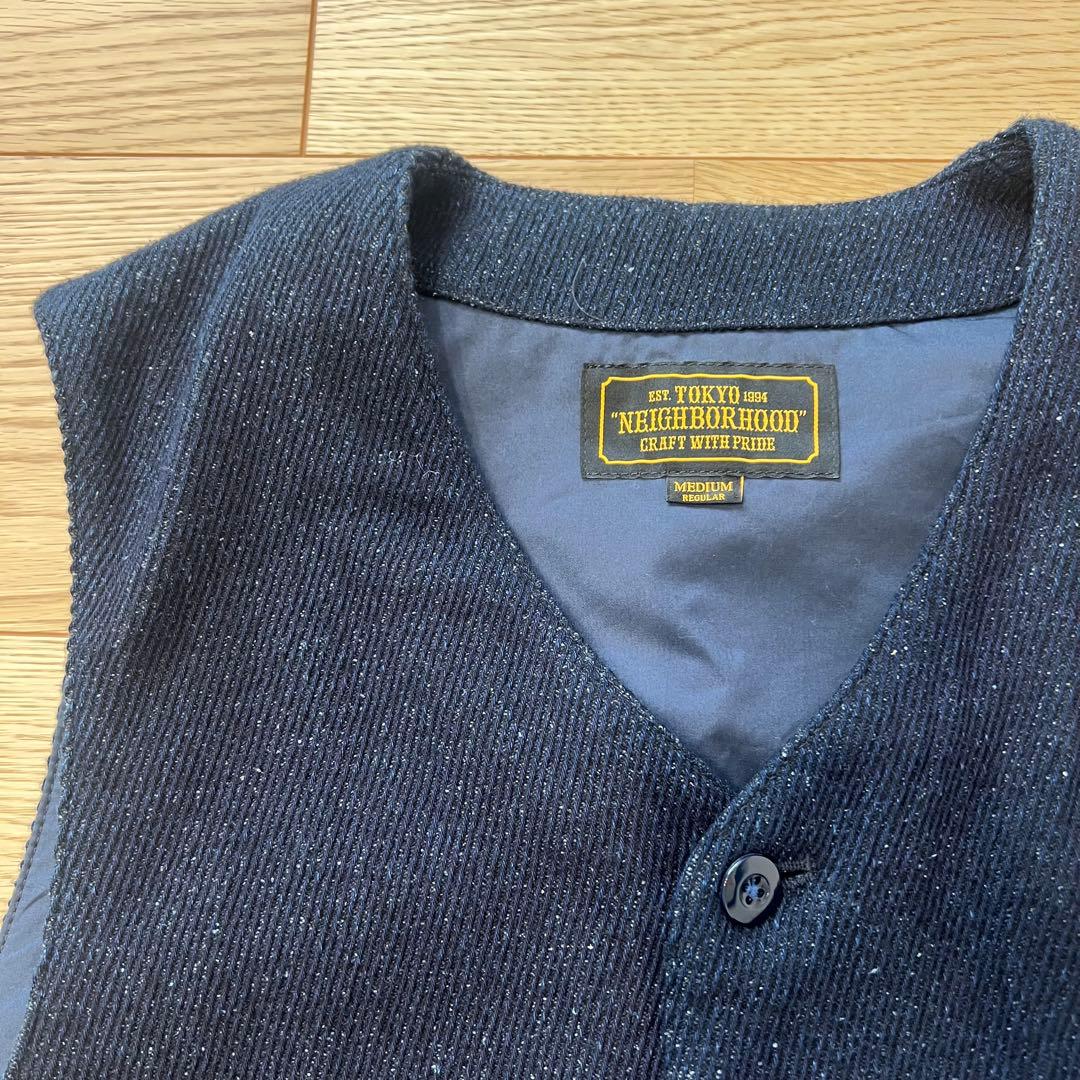 NEIGHBORHOOD インディゴジャケット・パンツ・ベスト　セットアップ　M