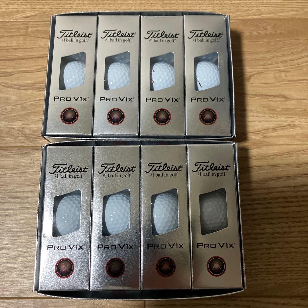 Titleist Pro V1x ゴルフボール 2ダース