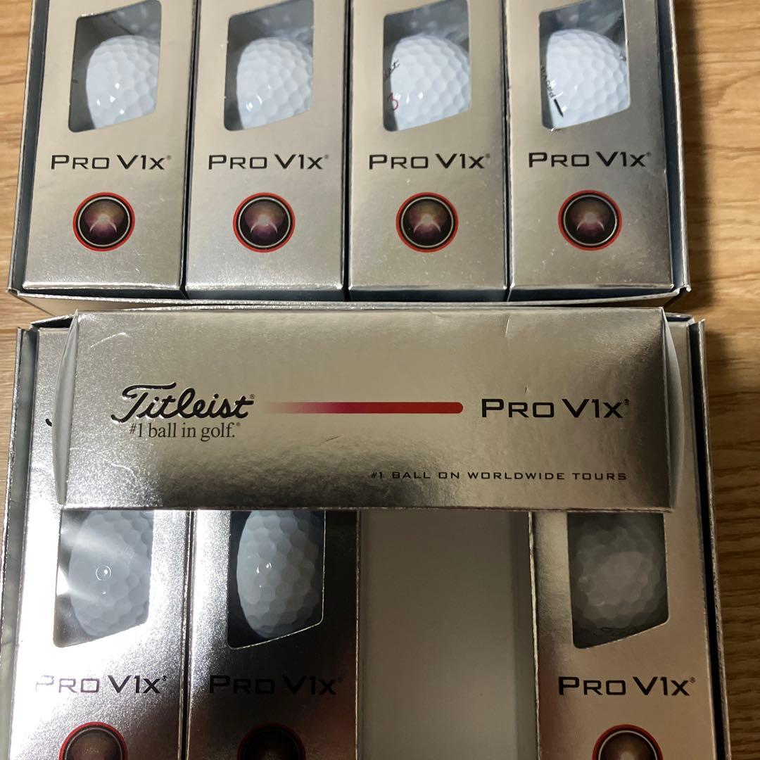 Titleist Pro V1x ゴルフボール 2ダース
