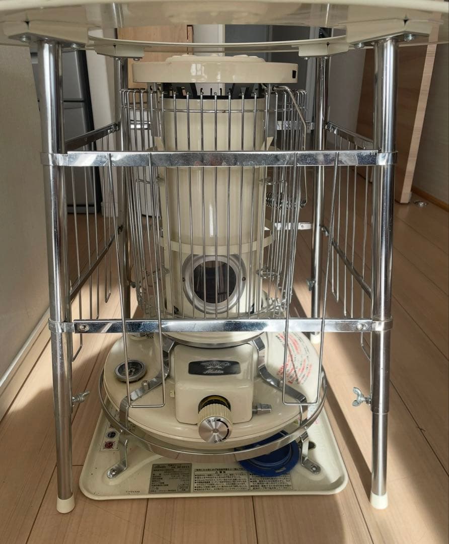 高津製作所　丸型ストーブガード　デラックス組立式