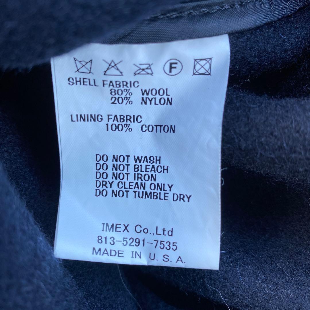 FIDELITYフィデリティCPOジャケットUSA製 ウール ネイビー L 美品