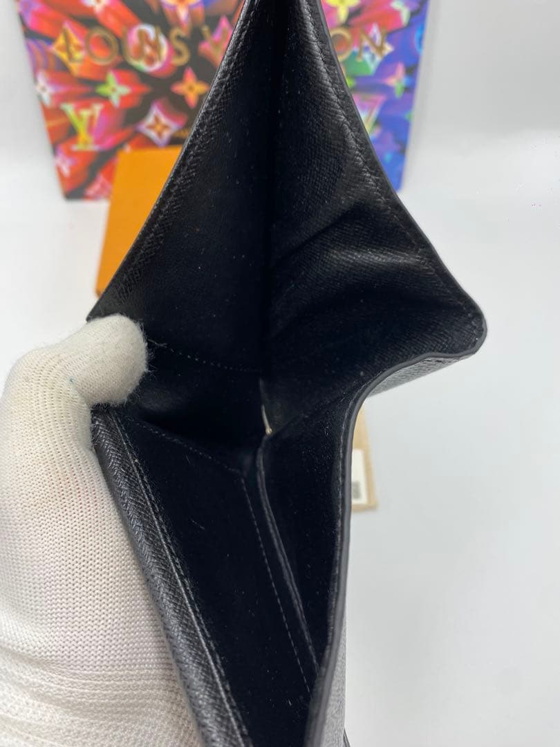 ルイヴィトン ダミエ　ポルトフォイユ・スレンダー エクリプス 折り財布