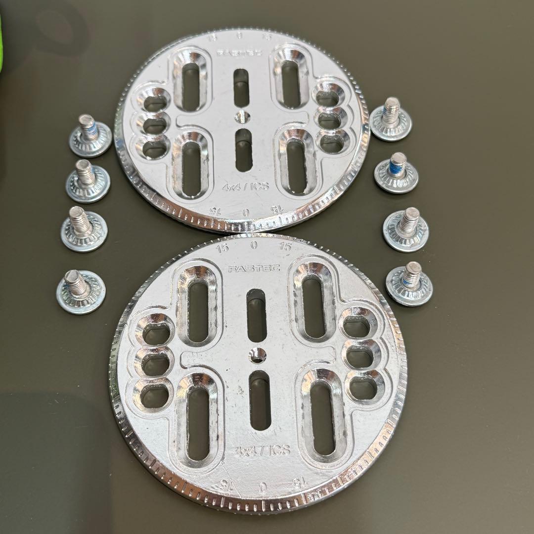 SP スノーボードビンディング ブラック/グリーン