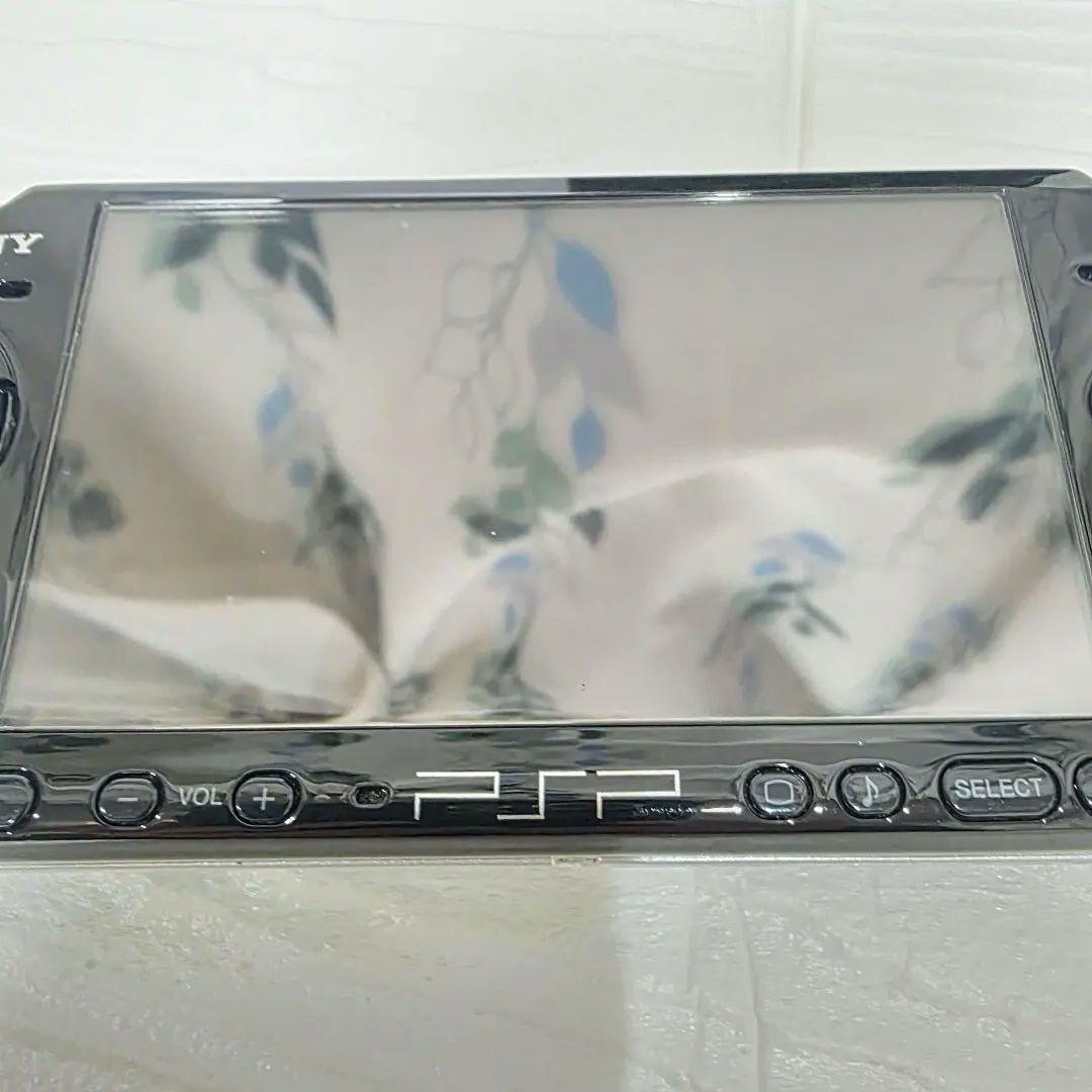 【美品】【完品】PSP 3000 PB ピアノブラック　箱付き　新品バッテリー付