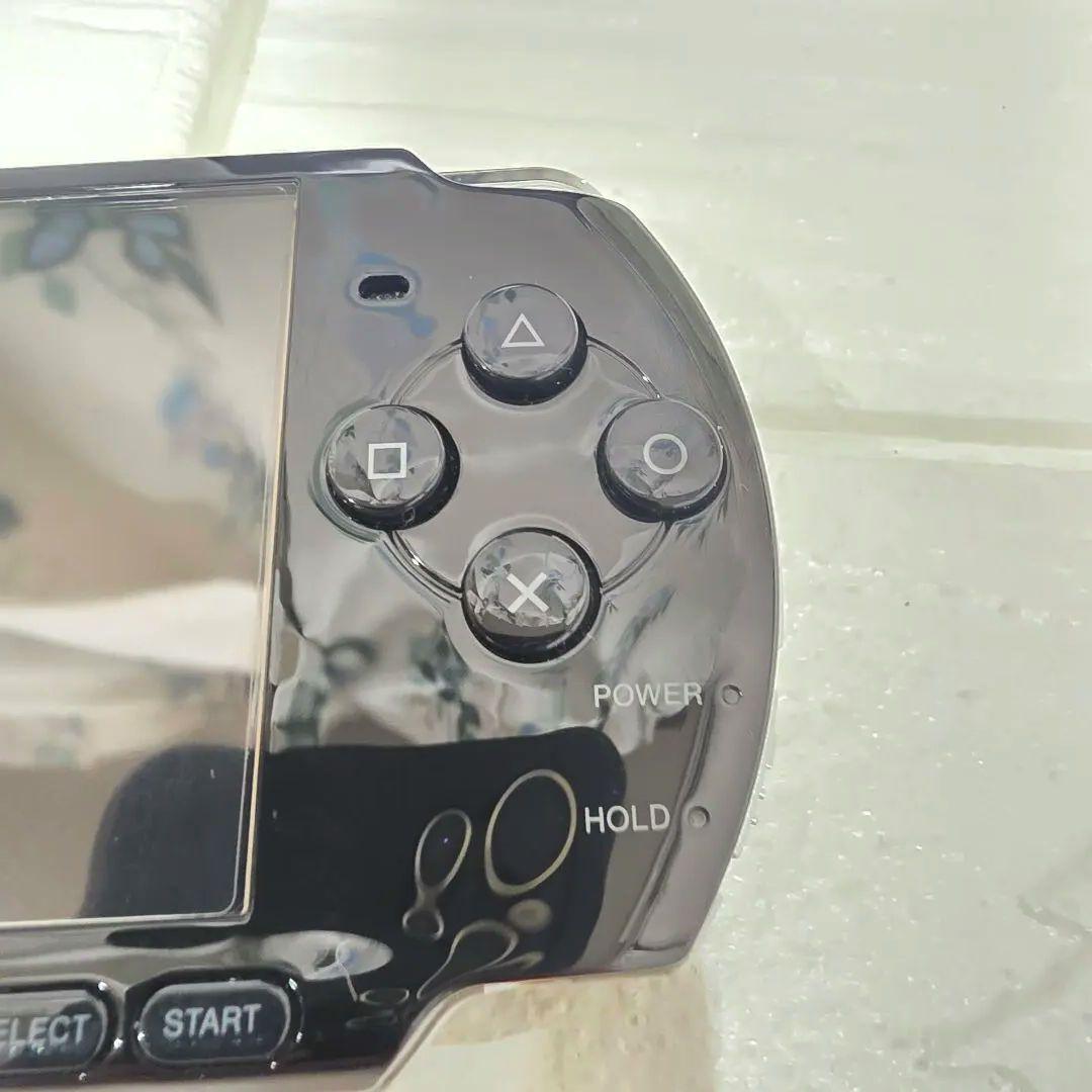 【美品】【完品】PSP 3000 PB ピアノブラック　箱付き　新品バッテリー付