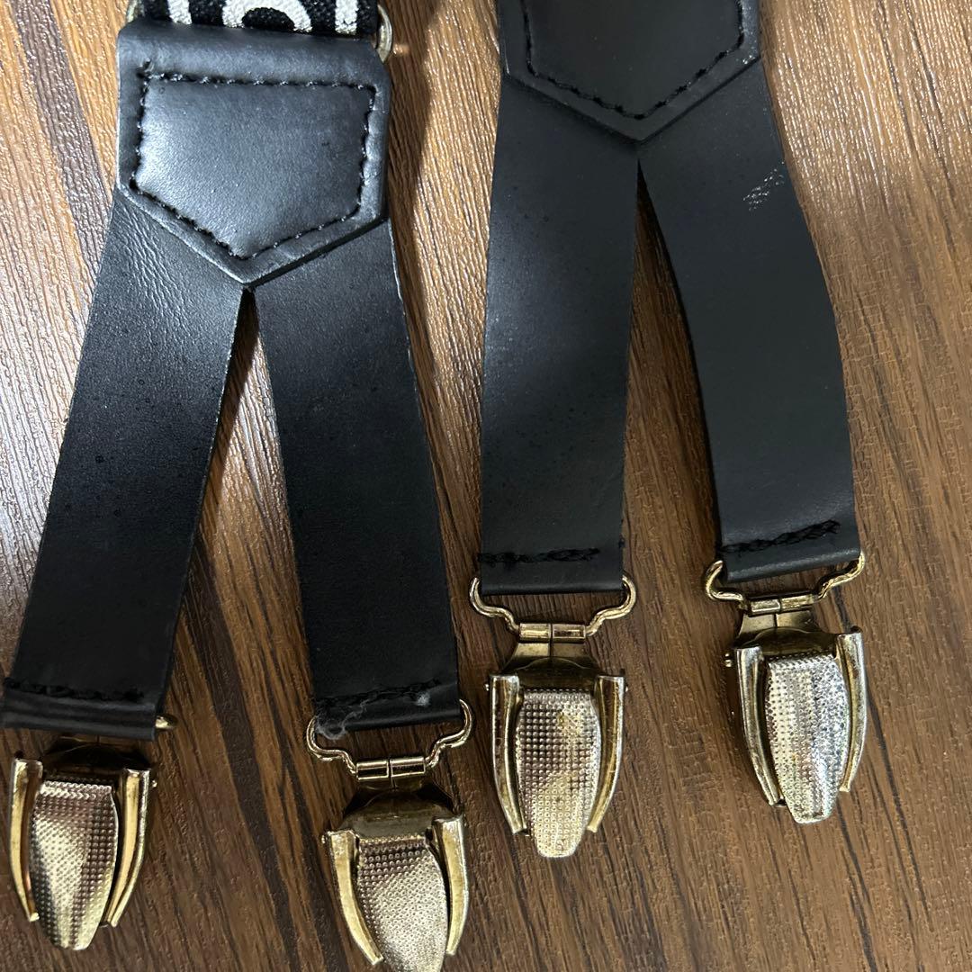 TAKUYA∞着用風　CHANELサスペンダー