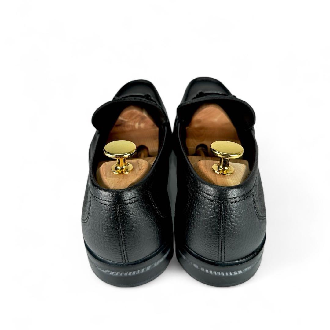 ☘️極美品 サルヴァトーレフェラガモ モカシン ガンチーニ シボ革 ローファー ☘️