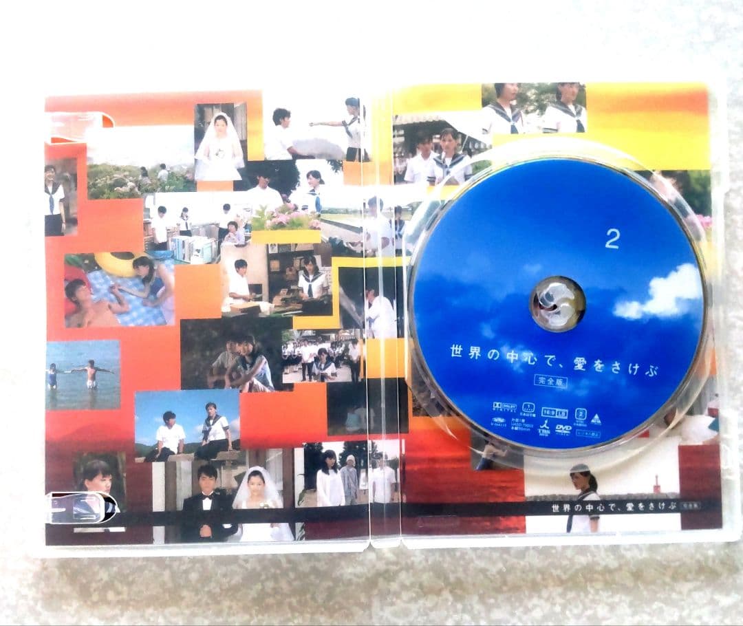 【美品】世界の中心で、愛を叫ぶ　完全版dvd box カセット付き