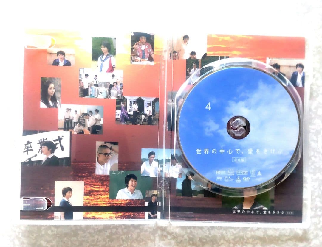 【美品】世界の中心で、愛を叫ぶ　完全版dvd box カセット付き