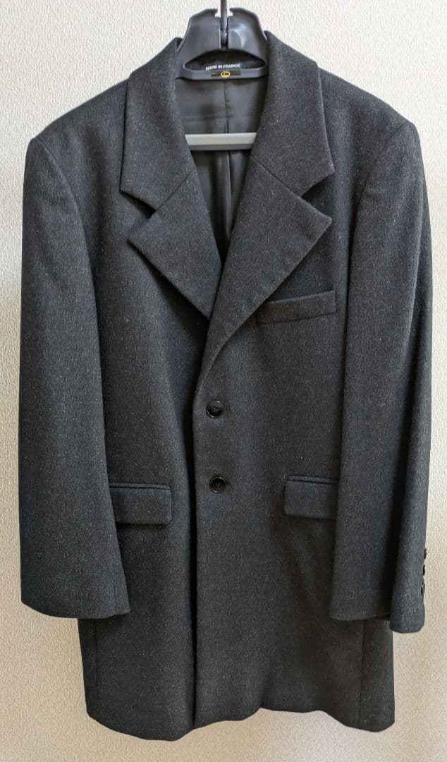 アニエスべー　コート　MADE IN FRANCE　ダークグレー