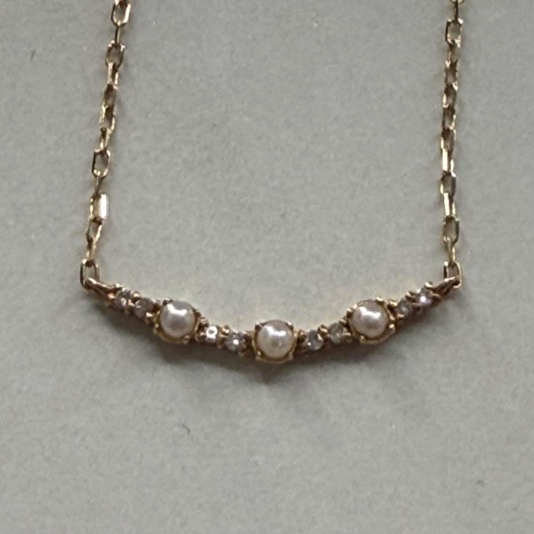 ♡K10ゴールド パール ネックレス♡