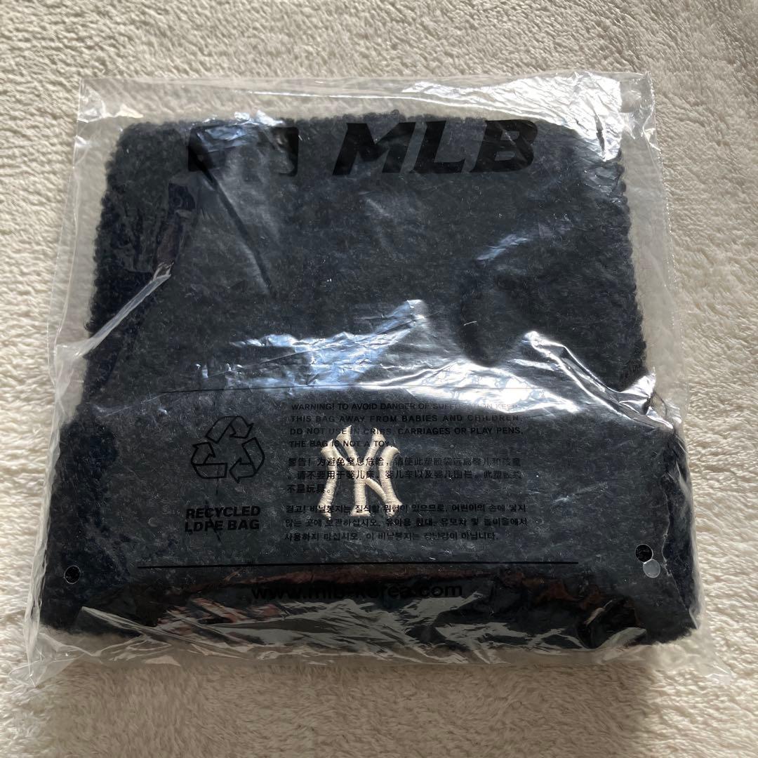 【新品未使用】 韓国限定MLB Korea 猫耳ビーニー カリナ着用 黒