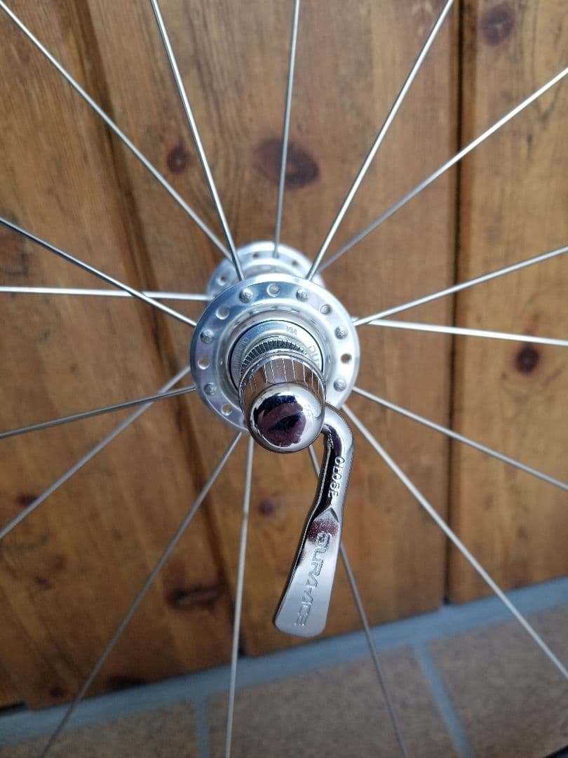 ZIPP 400 カーボン チューブラー ホイール 650c DURA-ACE