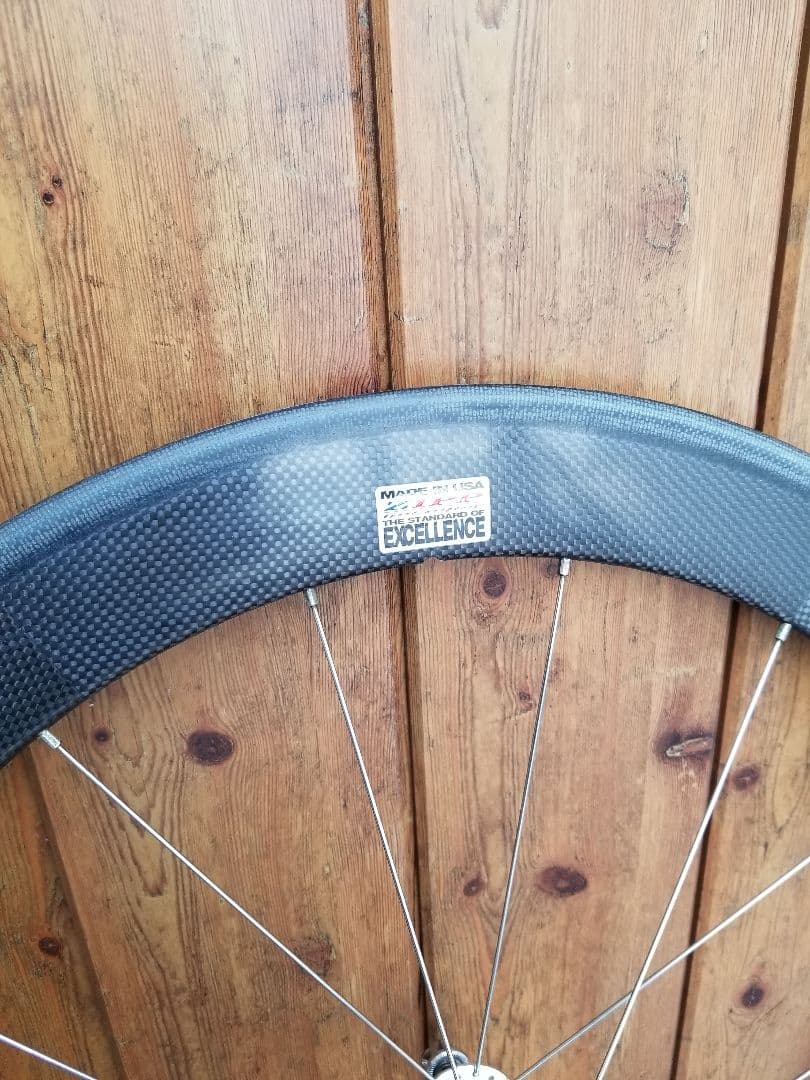 ZIPP 400 カーボン チューブラー ホイール 650c DURA-ACE