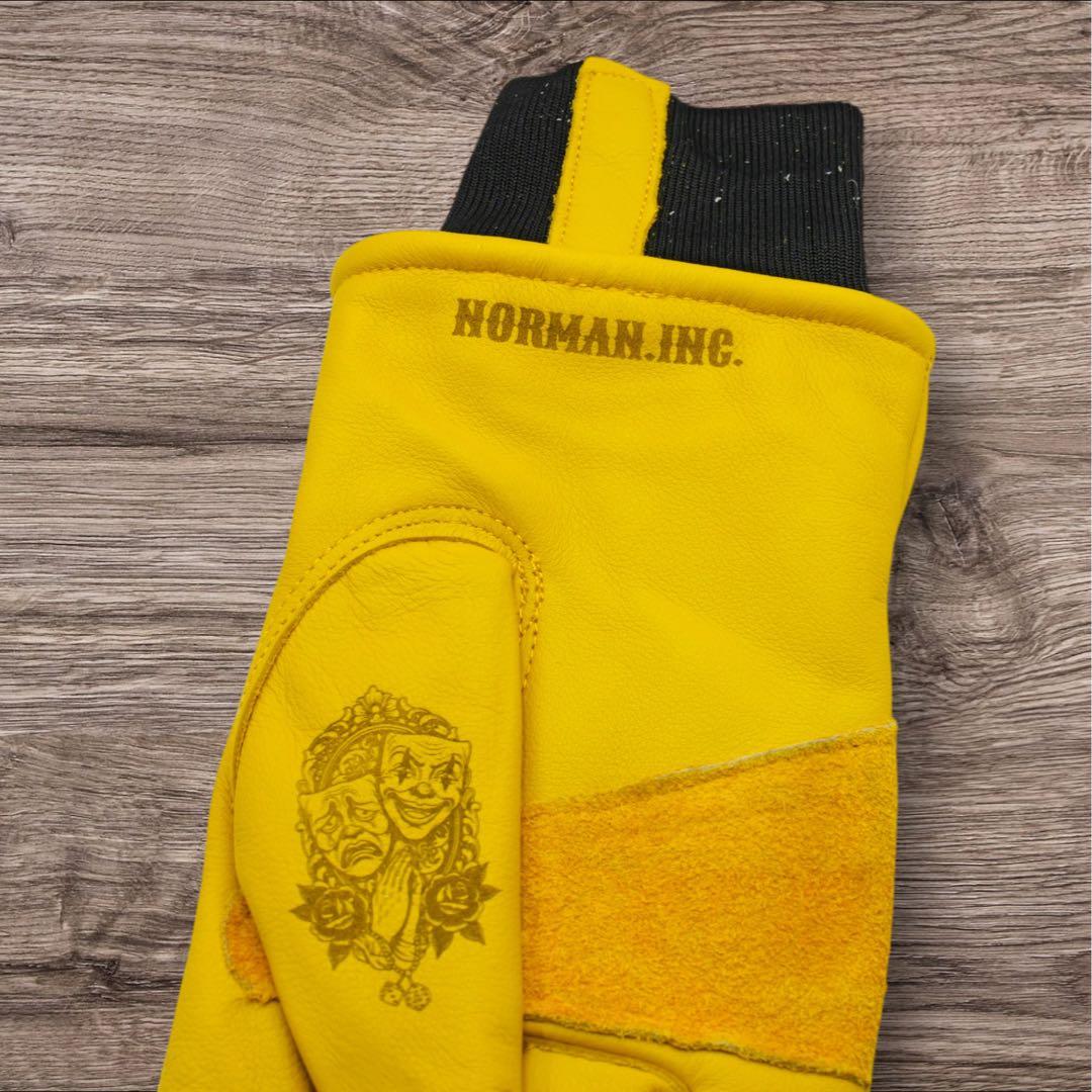 牛革　冬用　保温綿　裏起毛　レザー グローブ　バイク　手袋　ツーリング　Mサイズ