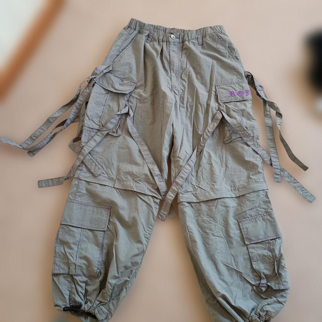 状態良好　レフレム　セパレートワイド　アジャスター　ナイロンパンツ