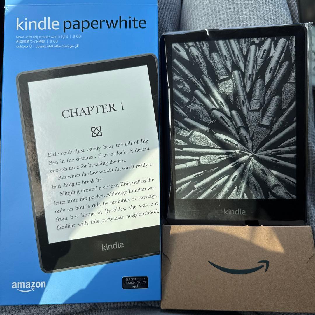 【美品】Kindle Paperwhite (8GB)広告未確認